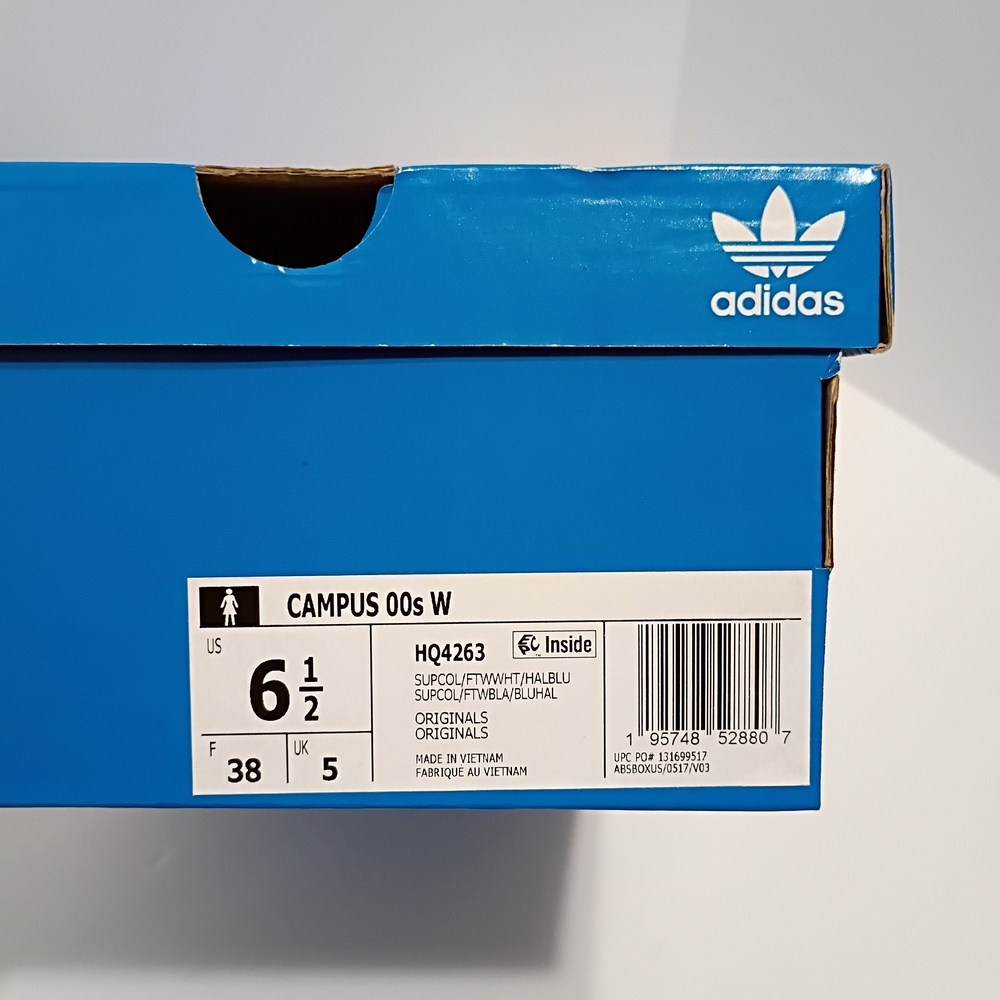 Adidas Campus 00s Red Halo Blush Premium Suede Sneakers - Picture 14 of 14